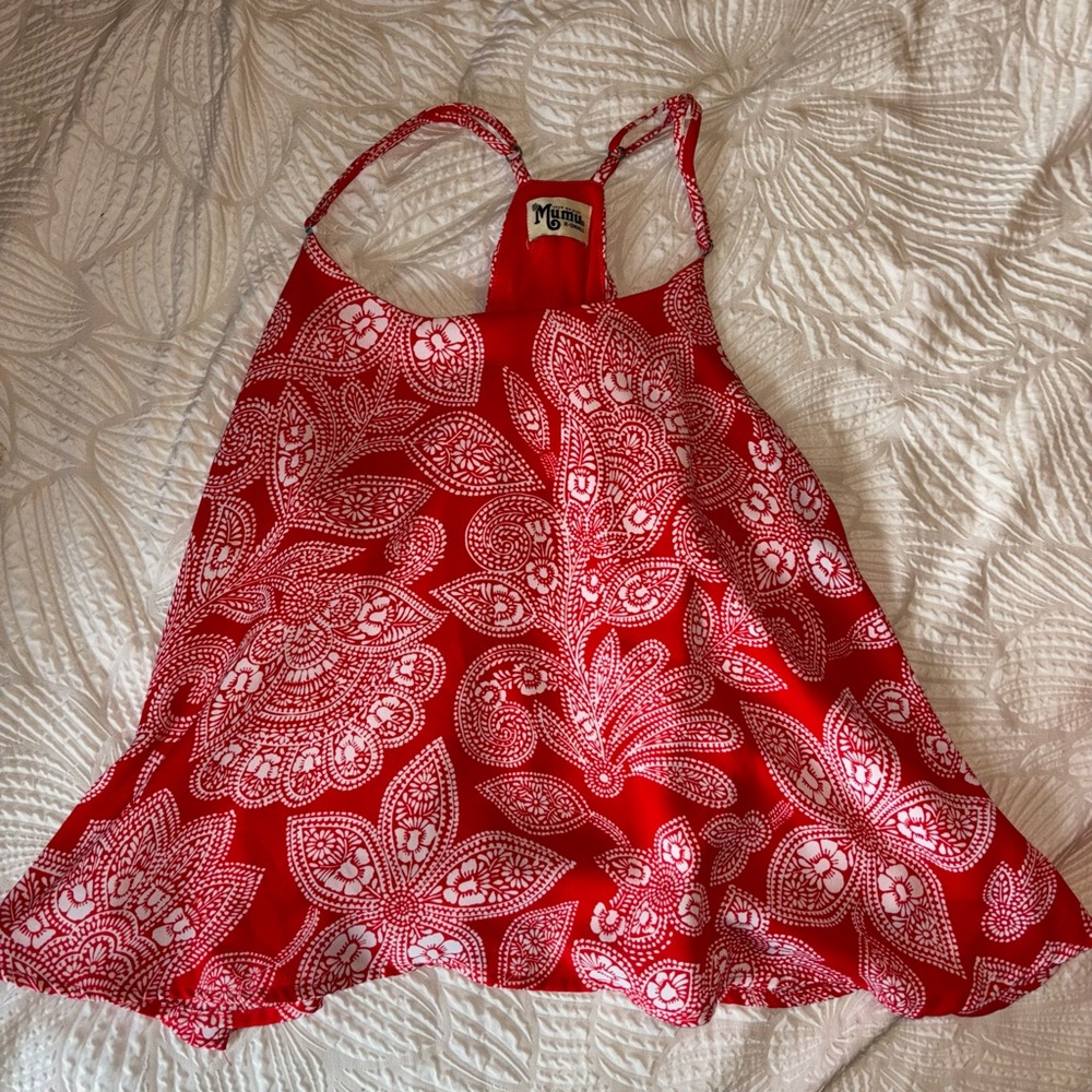 Show Me Your MuMu Red and White Top